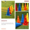 BESPORTBLE Plastic Agility Cones: 5Pcs 12.5 Inch Soccer Agility Training