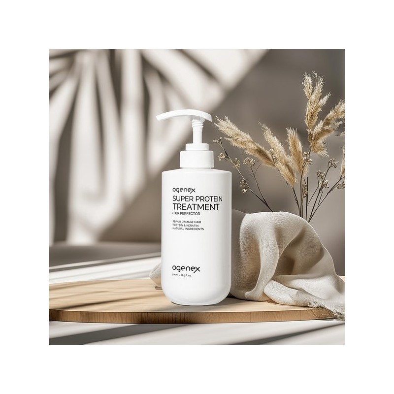 Ogenix Salon Super Protein 90,000ppm Hair Clinic Treatment 500ml /
