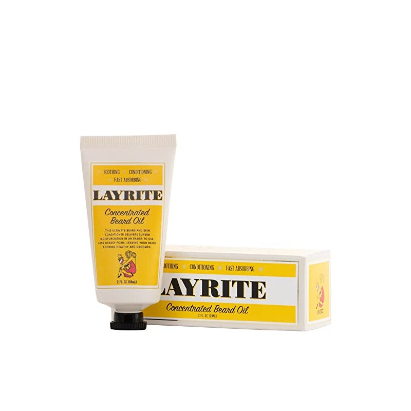 Layrite Concentrated Beard Oil, 2 Fl Oz