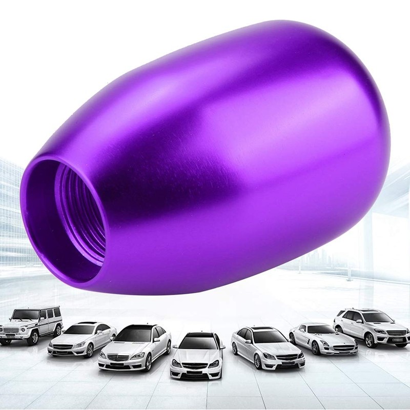 Gear knob Purple + Shift Knobs Car 5 Speed Manual