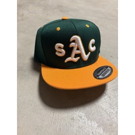 All American Hats Sacramento Las Vegas Oakland A’s SnapBack Hat Rivercats sAc Men’s Adult