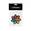 Kolorspun Rainbow Pinwheel Pride Parche termoadhesivo