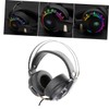 TEHAUX USB Gaming Headset with RGB Lighting Wired Over Ear