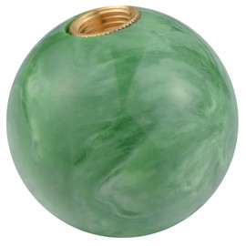 Padaodao Round Shift Knob Gear Lever Stick Shifter Handle for Most Manual Automatic Trucks SUV Cars, Green Gradient