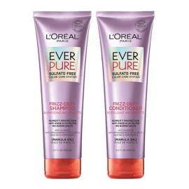 L'Oréal Everpure Frizz-Defy Kit Shampoo + Acondicionador 2x250 ml – Sin Sulfatos 🌿✨