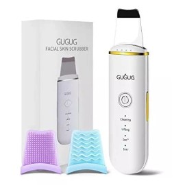 Gugug Espátula Facial Gugug Skin Scrubber, Espátula Para Piel Blac