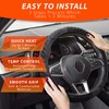ZONETECH Car Heated Steering Wheel Cover 12V - Vehicle Hand