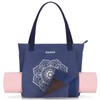 Gonex Yoga Mat Bag for Women Mat Carrier Canvas Tote