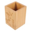 TOVINANNA Wooden Pen Holder Desk Organizer Makeup Brush Storage Pencil