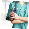 TEHAUX Stethoscope Holder Clip for Nurses Doctors Pu Leather Waist