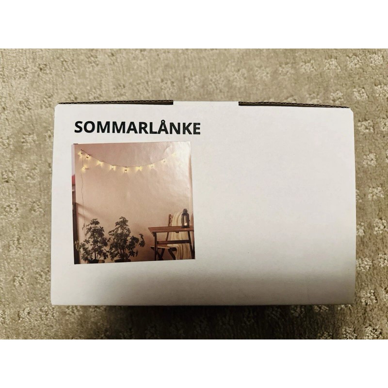 IKEA SOMMARLÅNKE LED lighting chain with 12 lights