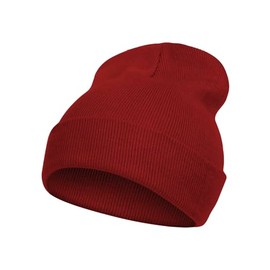 TOP HEADWEAR Mens Womens Solid Color Long Beanie, Rust