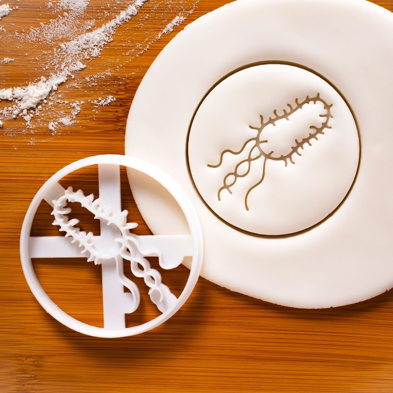 Bacteria Cookie Cutter, 1 Piece. Bakerlogy