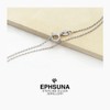 EPHSUNA Sterling Silver 1 mm Cable 16" 18" 20" 22"