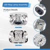 F37Z-13776-B LED Cab Map Light Upgrade Assembly Compatible with 1993-2004