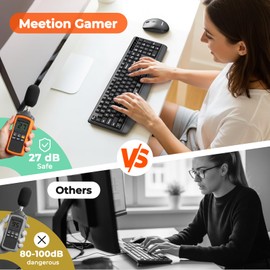 Wireless Keyboard and Mouse Combo, 2.4G/Bluetooth Silent Full-Size Cordless Keyboard Mouse Combo, 3800 DPI Optical Mouse, Wrist Rest, Portable Keyboard Mouse Set for Mac, Windows, Laptop