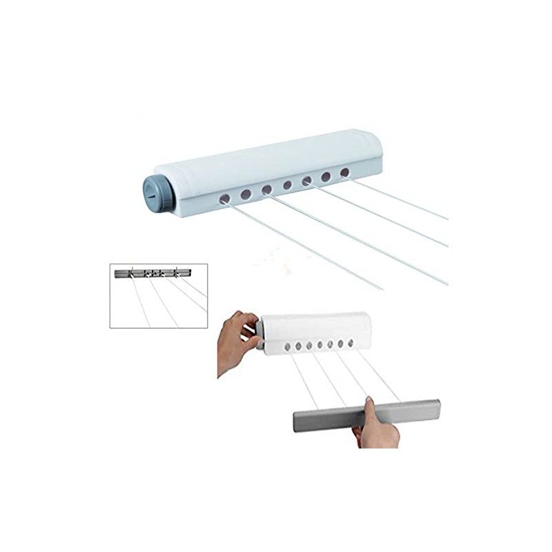 Pull-Out Automatic Washing Line Retractable Laundry Line Garden Clothes Line