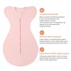 LOVABYLUCK Baby Transition Swaddle Baby Arms up swaddle with 2-Way