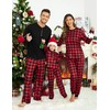 Ekouaer Family Christmas Pajamas Matching Sets Womens Mens Kids Pjs