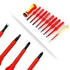 10 in 1 Insulated CRV Screwdriver Set 500V Electrician Screwdriver