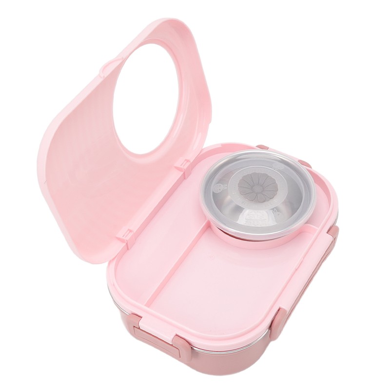 1450ml Bento Lunch Box Stainless Steel Compartment Thermal Bento Box