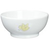 Hakusan Pottery Tea Wan, White, Approx. φ4.3 x 2.0 inches