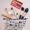 TV Series River Inspired Zipper Makeup Bag River Character Gift
