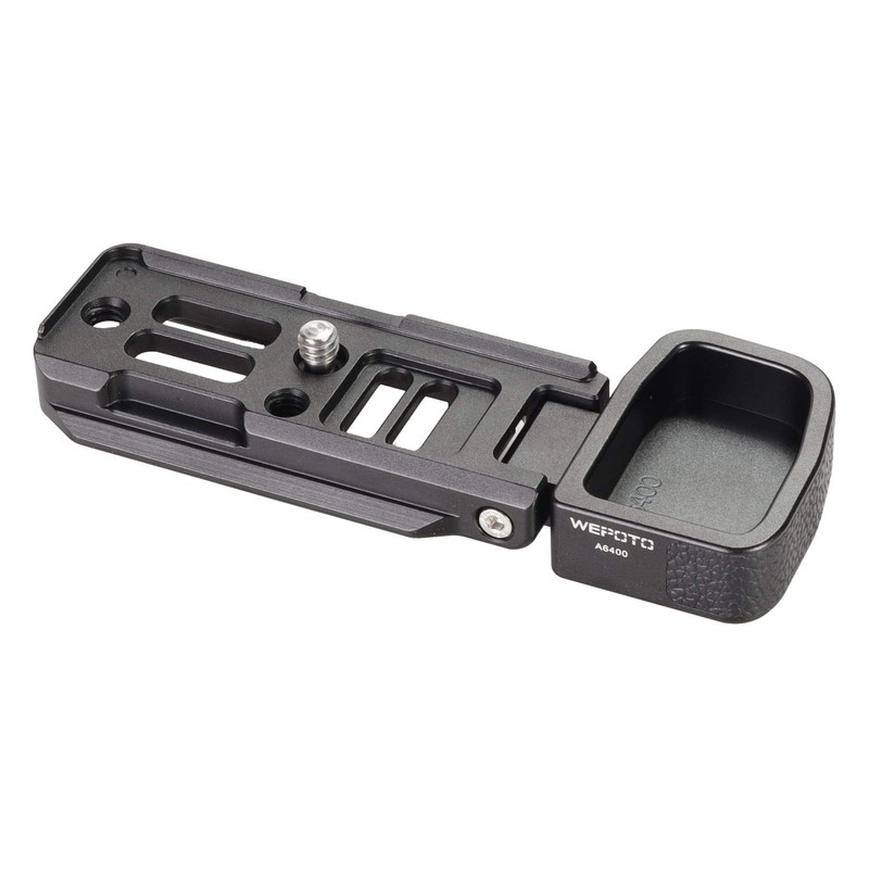 WEPOTO A6400 Hand Grip Quick Release Plate L Bracket QR