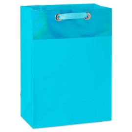 American Greetings Aqua Foil Cuff Cardstock Paper