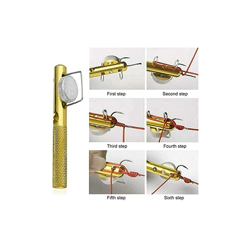 TFS Angling Fishing Hook Tying tool.Durable light alloy.Hook tyer,Hair rig