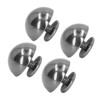 100 Sets Mushroom Rivet 12mm High Hardness Anti Rust Round