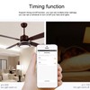 Smart WiFi Air Fan Lamp Touch Switch Voice Control Compatible