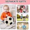 zxmbeddings Soccer Plush Ball Shaped Pillow Toy Football Stuffed Animal