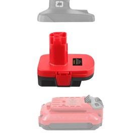 Adapter for Craftsman 19.2V Old Style Cordless Tools Compatible with Craftsman V20 New 20V Lithium Batteries