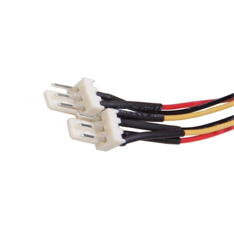 cablepelado Alimentacion Cable Fan 3Pin/H - 2 x 3pin/M 0.25