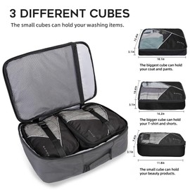 BANGE Mens Business Backpack for Work, Computer Backpacks Fits for 17.3 Inch Notebook,Convertible Weekend Backpack Briefcase for Traveling