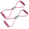 Quwem 2pcs Arm Figure 8 Resistance Band with Handles,Resistance Band