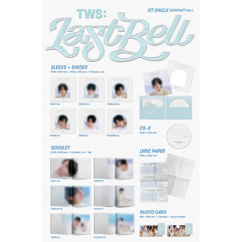 TWS 1st Single [Last Bell] Compact Random Version + [Extra