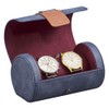 Ted Baker Watch Roll, PU, Navy, One Size