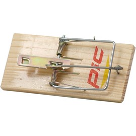 PIC Wood Mouse Traps, 4Count