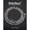 Stainless Steel Chains for Men&Women 6mm Choker Figaro Chain Necklace