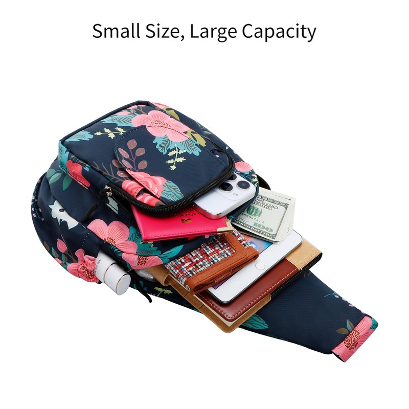 XEYOU Small Sling Bag for Women Crossbody Backpack Hiking Travel