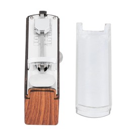 Mini Mechanical Metronome Universal Portable Traditional for Piano Ukeulele Guitar ViolinBurlywood