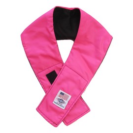 Thermo-Cool COOLING NECK WRAP - HOT PINK REVERSES TO BLACK - MADE IN THE USA