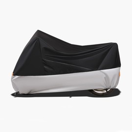 Motorbike Cover,Waterproof Outdoor Oxford Cloth Universal Style XXL:245x105x125cm Motorcycle Cover Sunproof Dustproof Windproof Protection Cover