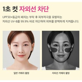 [5-Pack] Transparent Patch Summer UV Sun Protection Face Sun Patch Golf Sports Cool Sun Patch / [5회분] 투명패치 여름 자외선 햇빛 차단 얼굴 썬패치 골프 스포츠 쿨 선패치
