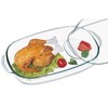 Glass Chicken Roaster With Lid