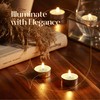 Ivory Scented Tealight Candles - Pack of 12 Scented Tea
