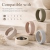 7 Pack Silicone Ring Covers for Oura & RingConn -