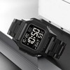 Digital Watch 50m Waterproof Backlit Display Electronic Watch with Alarm